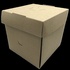 Papírenské zboží - Burger box (PAP - FSC Mix) rozkładany tłuszczoodporny kraft 145 x 145 x 150 mm [50 szt]