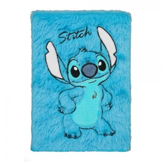 Papírenské zboží - Plyšový zápisník A5 STITCH