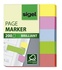 Papírenské zboží - Oznaczniki, 5x40 listków, 12x50 mm, SIGEL Brillant, mix kolorów
