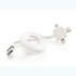 Papírenské zboží - Kabel USB (2.0), USB A M-USB C / Lightning / Micro-USB, 1,5m, 3w1, zielony, Powercube, pl