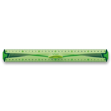 Papírenské zboží - Pravítko Maped Unbreakable oboustranné - 30 cm, mix barev