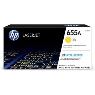 Papírenské zboží - HP originální toner CF452A, yellow, 10500str., HP 655A, HP Color LaserJet Enterprise M652