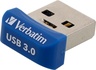 Papírenské zboží - 64 GB USB Flash 3.0, 80/25 MB/s, VERBATIM NANO STORE 'N' STAY