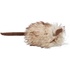 Papírenské zboží - Mysz włochata z kocimiętką, 9 cm, szaro-beżowa