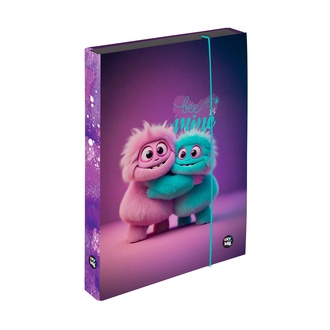 Papírenské zboží - Box na sešity A4 Jumbo Monster