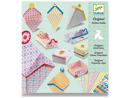 Papírenské zboží - Origami skládačka Djeco - Krabičky