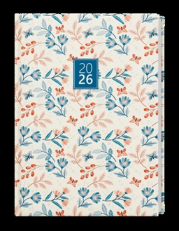 Papírenské zboží - Denní diář - David - Lamino - A5 - Motýli