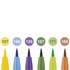Papírenské zboží - Faber-Castell Pitt Artist Pen Brush 6 szt., końcówka B, letnie odcienie