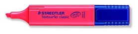 Papírenské zboží - Zakreślacz "Textsurfer classic 364", czerwony, 1-5mm, STAEDTLER
