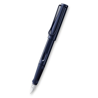 Papírenské zboží - Lamy Safari Dark Dusk plnicí pero, výběr hrotu EF