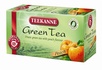 Papírenské zboží - Herbata zielona, ??20x1,75g, TEEKANNE, brzoskwinia