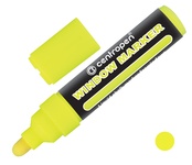 Papírenské zboží - Křídový fix na sklo Centropen JUMBO WINDOW 9121 žlutý