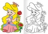 Papírenské zboží - Omalovánka  - A5 - Princezny