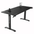 Papírenské zboží - ULTRADESK Biurko dla gracza MOMENTUM - Black, 152,5x70 cm, 75,5 cm, z podkładką pod mysz XXL, uchwyt do słuchawek, na napój, telef