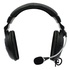 Papírenské zboží - Defender Orpheus HN-898, słuchawki z mikrofonem, regulacja głośności, czarna, zamykane, 2x 3.5 mm jack