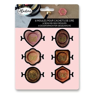 Papírenské zboží - Formy na pečetě Aladine - 6 ks