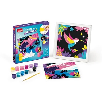 Papírenské zboží - Kreativní sada Maped Creativ Paint by number leopard a pták