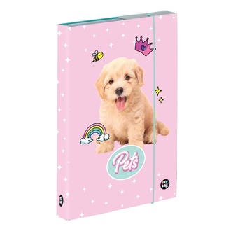 Papírenské zboží - Box na sešity A5 mazlíčci
