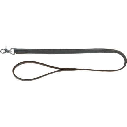 Papírenské zboží - Vodítko RUSTIC kožené, šedá L-XL: 1,00 m/25 mm