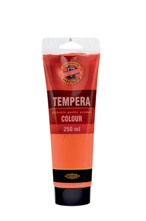 Papírenské zboží - Temperové barvy 250ml - 162799 rumělka červená