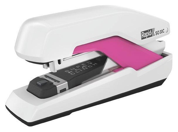 Papírenské zboží - Kompaktní sešívačka Rapid Supreme Omnipress SO30c, Růžová