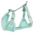 Papírenské zboží - Szelki JUNIOR SOFT ze smyczą dla szczeniąt, miętowe M-L: 36-50 cm/10 mm, 2,00 m