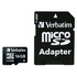 Papírenské zboží - Verbatim Karta  pamięci Micro Secure Digital Card Premium, 16GB, micro SDHC, 44082, UHS-I U1 (Class 10), z adapterm
