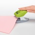 Papírenské zboží - Sešívačka PLUS Paper Clinch SL-112A-EU (na 10 listů), zelená - NEPOTŘEBUJE SPONKY