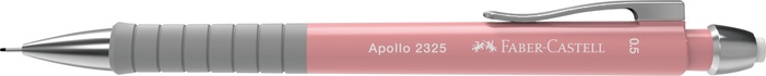 Papírenské zboží - Ołówek automatyczny Apollo, 0,5 mm, różowy Faber-Castell 232501