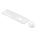 Papírenské zboží - HP Pavilion Wireless Keyboard and Mouse 800 (White), zestaw klawiatura SK, 2.4 [GHz], bezprzewodowa, biała