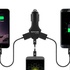 Papírenské zboží - Ładowarka samochodowa Promate 45W, 3 porty, USB-C, USB-A