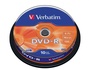 Papírenské zboží - DVD-R 4,7 GB, 16x, AZO, Verbatim, 10 ciastek