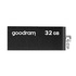 Papírenské zboží - Goodram USB flash disk, USB 2.0, 32GB, UCU2, czarny, UCU2-0320K0R11, USB A, z obrotową osłoną