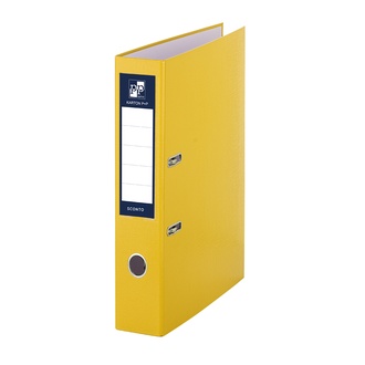 Papírenské zboží - Pořadač A4 poloplast páka 5cm SCONTO žlutý