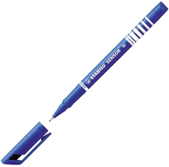 Papírenské zboží - Liner STABILO SENSOR - medium - modrá [1 ks]