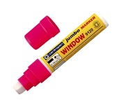 Papírenské zboží - Křídový fix na sklo Centropen JUMBO WINDOW 9120 červený