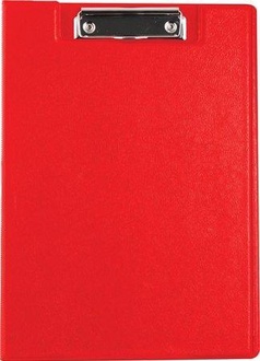 Papírenské zboží - Psací podložka zavírací, A4, VICTORIA, červená