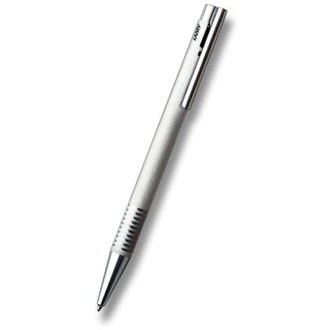 Papírenské zboží - Lamy Logo Brushed Steel kuličková tužka