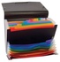 Papírenské zboží - Teczka z przegrodami Rainbow Class, 12+6 części, czarna, PP, VIQUEL