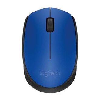Papírenské zboží - Logitech Myš M171, 1000DPI, 2.4 [GHz], optická, 3tl., 1 kolečko, bezdrátová, modrá, 2 ks