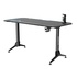 Papírenské zboží - ULTRADESK Biurko dla gracza GRAND BLUE, 160x75 cm, 70-80 cm, 3 st. regulacji wysokości, XXL podkładka pod mysz, uchwyt na słuchawk