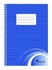 Papírenské zboží - Blok do pisania, w linie, oprawa druciana, A5, 70 ark., VICTORIA
