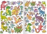 Papírenské zboží - Kolorowanka - A4 - z naklejkami - Dinozaury