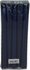 Papírenské zboží - Świeca stożkowa ciemnoniebieska średnica 23 x 245 mm [10 szt]