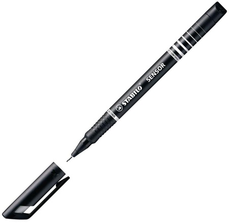 Papírenské zboží - Liner STABILO SENSOR - fine - černá [1 ks]