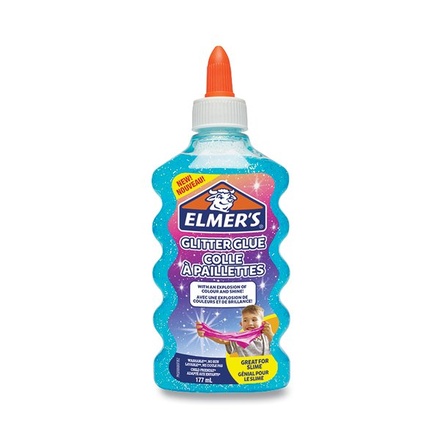 Papírenské zboží - Lepidlo ELMER´S Glitter Glue modré