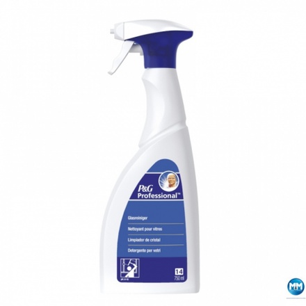 Papírenské zboží - Mr. Proper P&G Professional čisticí prostředek oken a skel 750 ml rozprašovač