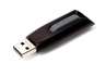 Papírenské zboží - Pendrive "V3", czarno-szary, 128GB, USB 3.0, 80/25 MB/s, VERBATIM